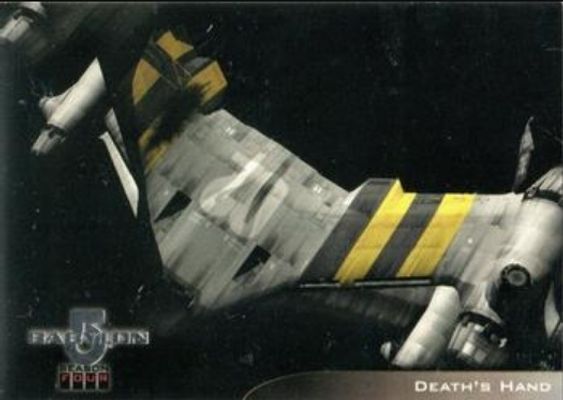 1998 Fleer Babylon Season 4 #V8 Starfury Nose Art