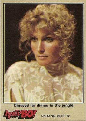 1981 Fleer Here's Bo! #26c Base