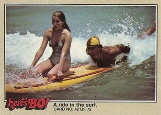 1981 Fleer Here's Bo! #42a Base