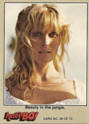 1981 Fleer Here's Bo! #36a Base