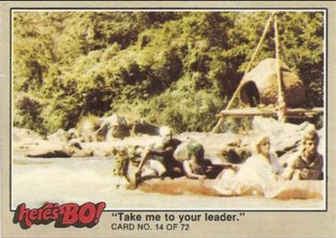 1981 Fleer Here's Bo! #14b Base