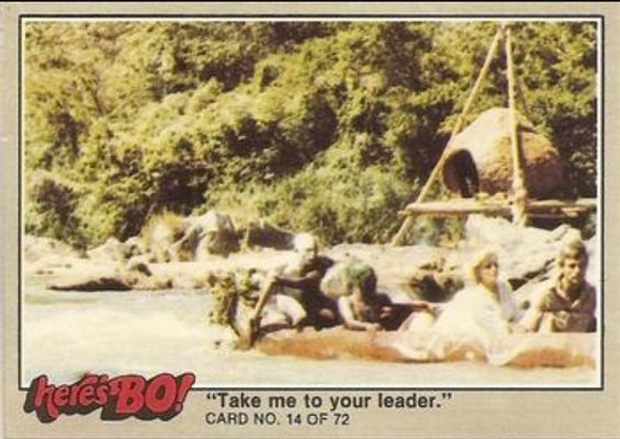 1981 Fleer Here's Bo! #14b Base