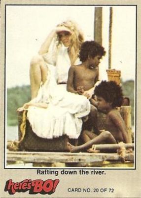 1981 Fleer Here's Bo! #20a Base