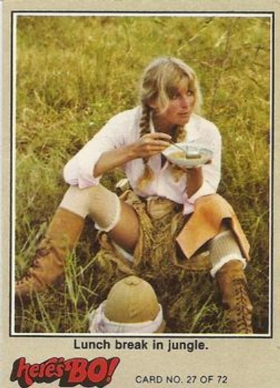 1981 Fleer Here's Bo! #27e Base