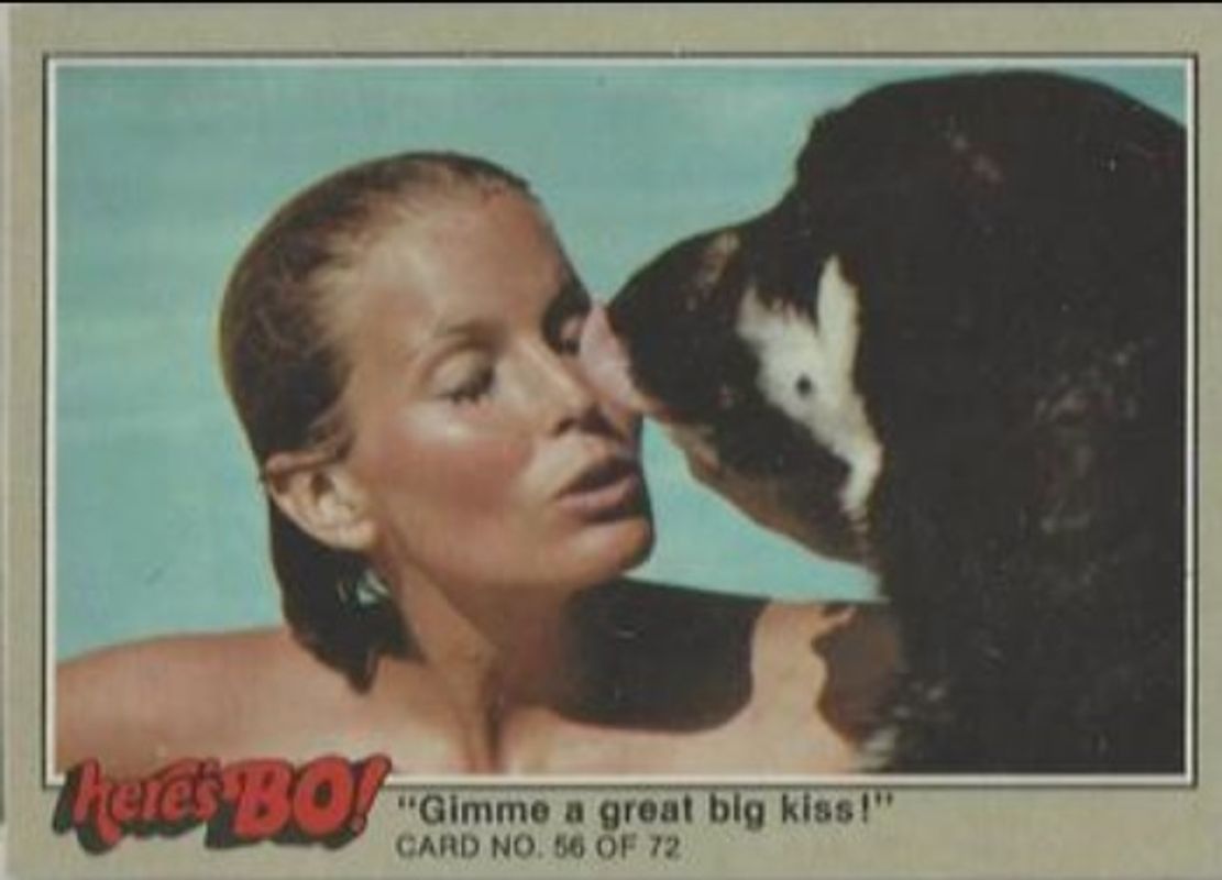 1981 Fleer Here's Bo! #56b Base