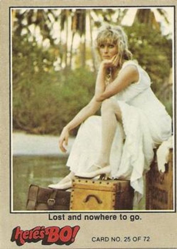 1981 Fleer Here's Bo! #25d Base