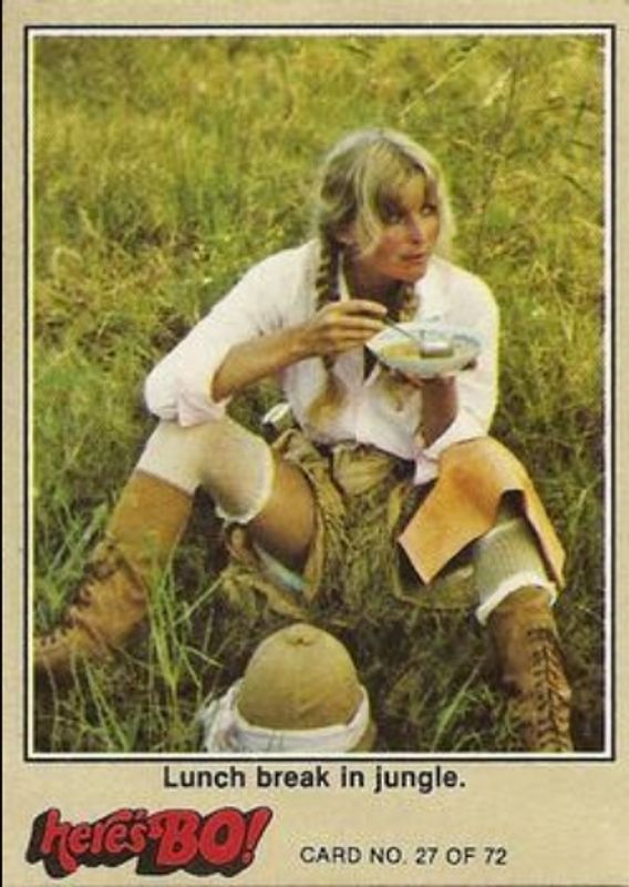 1981 Fleer Here's Bo! #27a Base