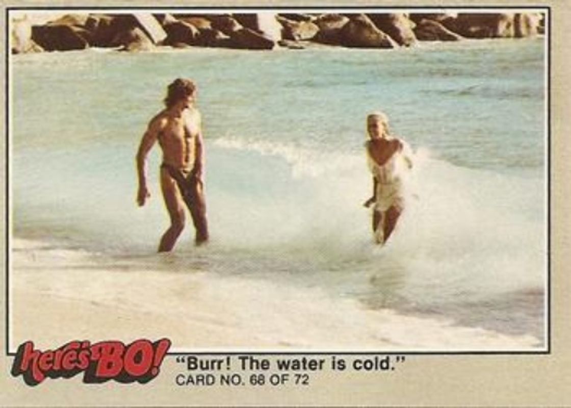 1981 Fleer Here's Bo! #68a Base