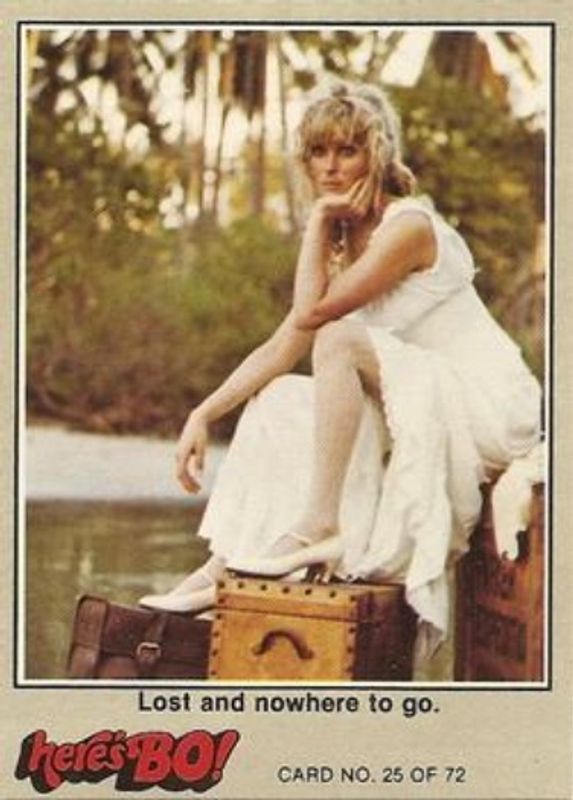 1981 Fleer Here's Bo! #25e Base