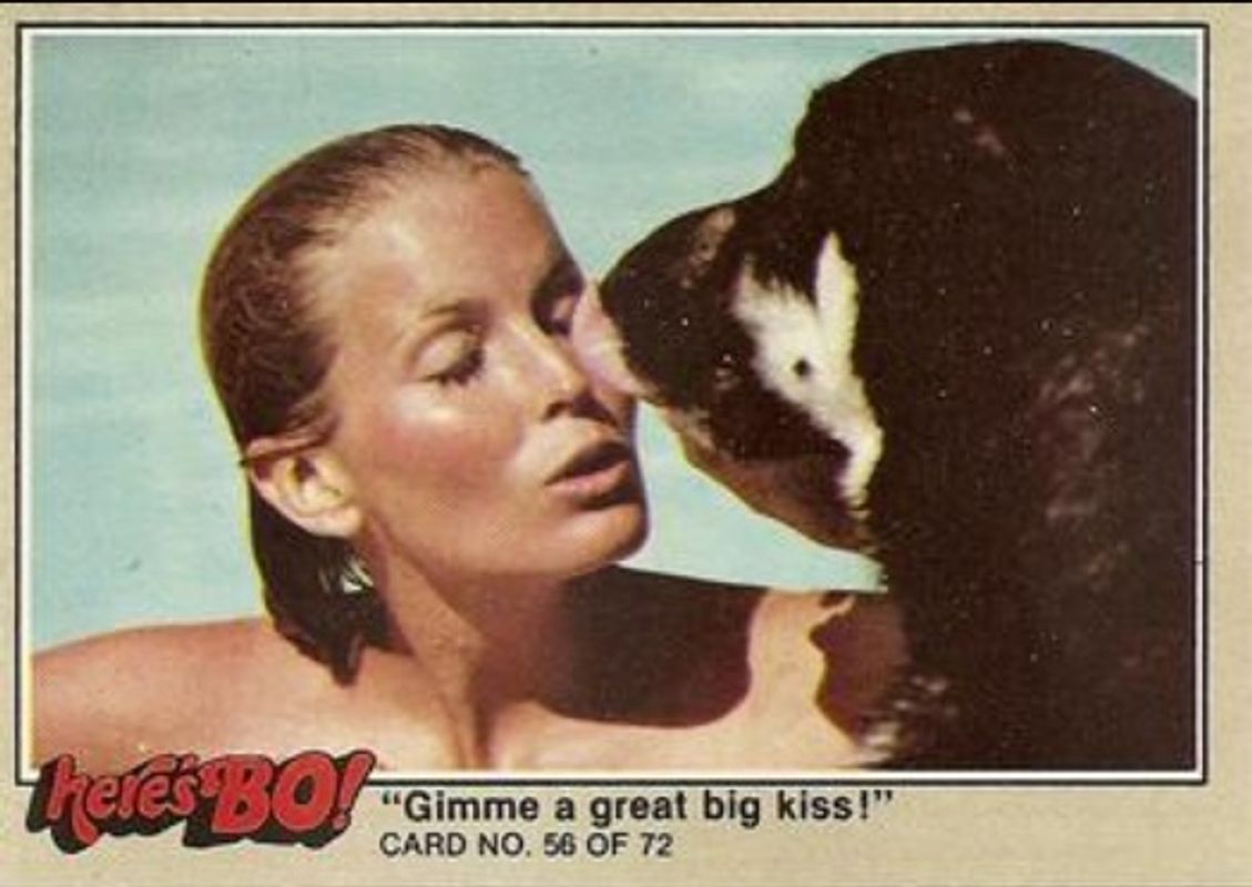 1981 Fleer Here's Bo! #56c Base