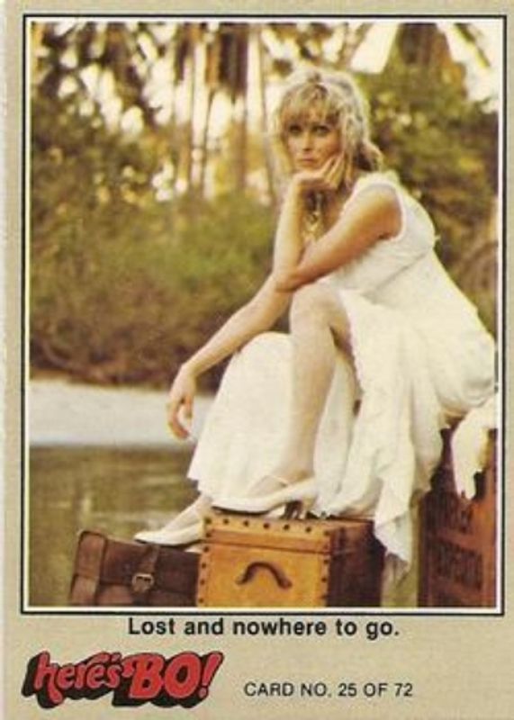 1981 Fleer Here's Bo! #25b Base