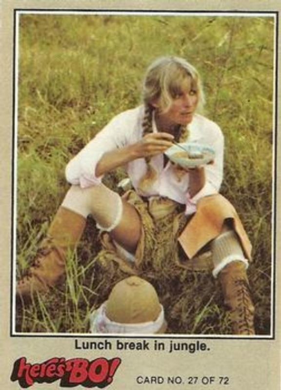 1981 Fleer Here's Bo! #27c Base