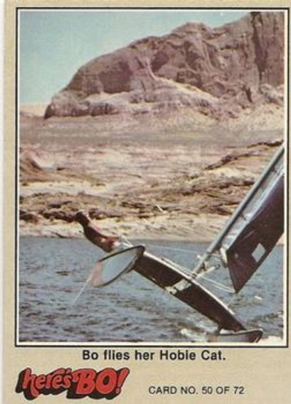 1981 Fleer Here's Bo! #50b Base