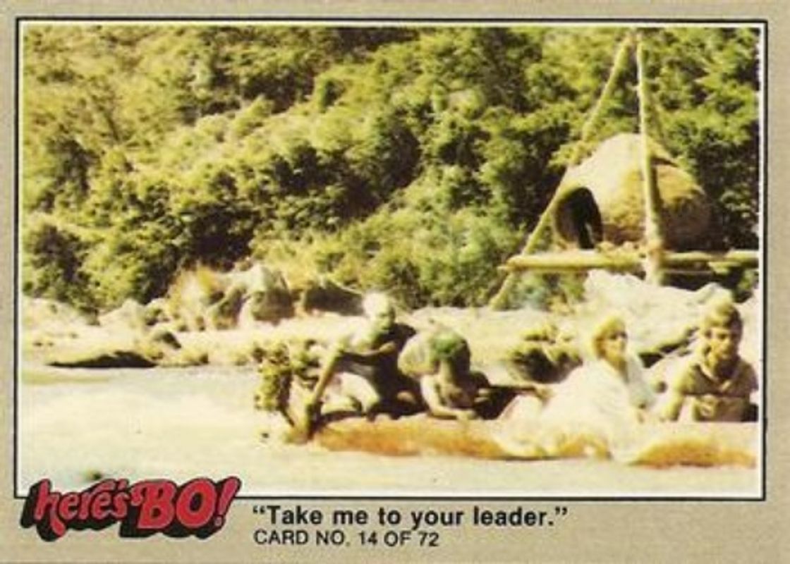 1981 Fleer Here's Bo! #14c Base