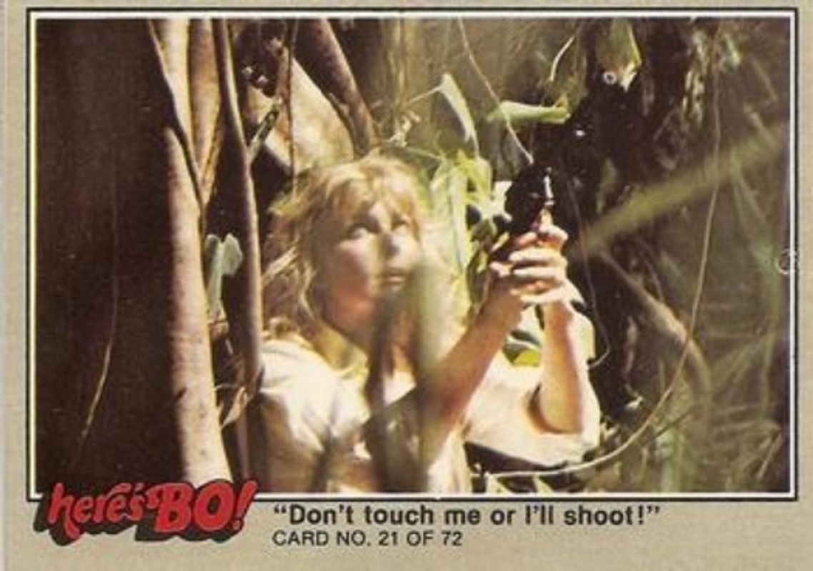 1981 Fleer Here's Bo! #21a Base