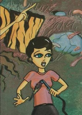 1995 Fleer Ultra MTV Animation #17 Prismatic Foil Puzzle