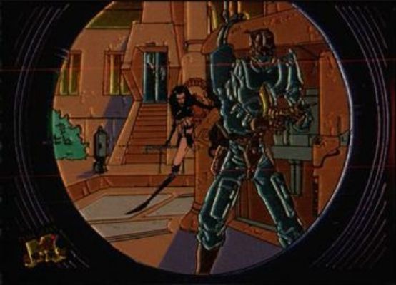 1995 Fleer Ultra MTV Animation #C2 Aeon Flux Chromium