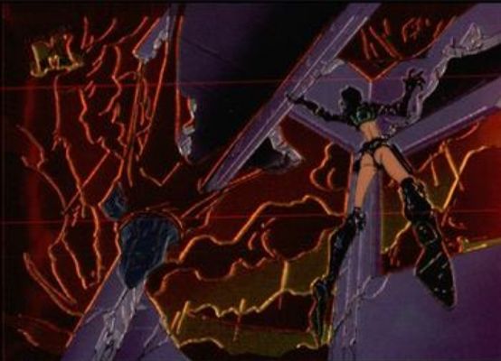 1995 Fleer Ultra MTV Animation #C7 Aeon Flux Chromium
