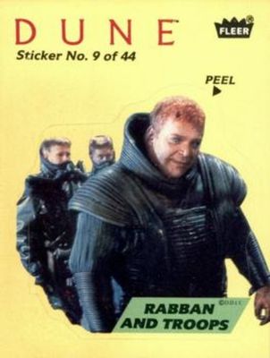 1984 Fleer Dune #9 Stickers
