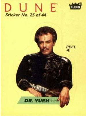 1984 Fleer Dune #25 Stickers