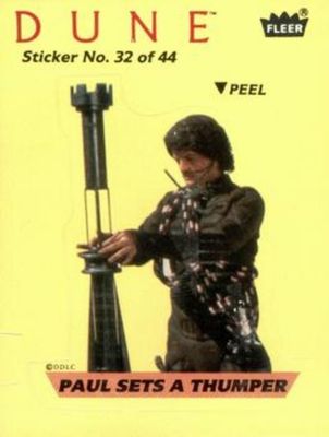1984 Fleer Dune #32 Stickers
