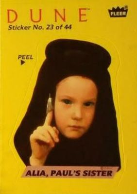 1984 Fleer Dune #23 Stickers