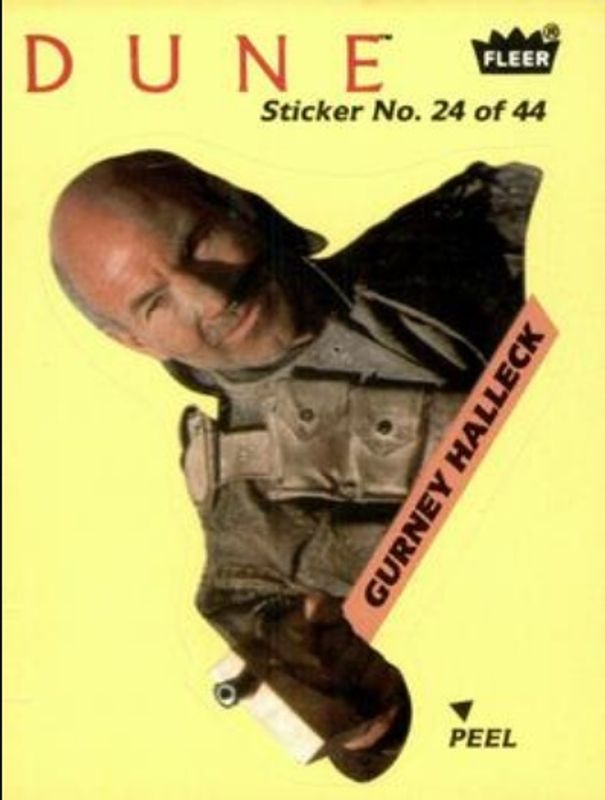 1984 Fleer Dune #24 Stickers