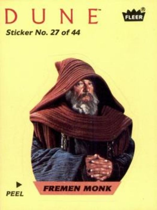 1984 Fleer Dune #27 Stickers