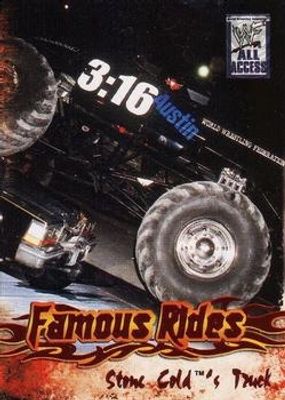 2002 Fleer WWF All Action #2-FR Famous Rides