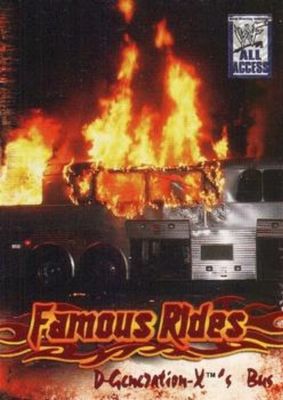 2002 Fleer WWF All Action #11-FR Famous Rides