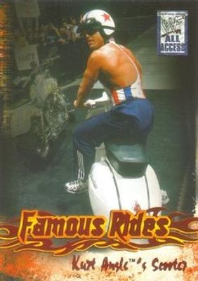 2002 Fleer WWF All Action #8-FR Famous Rides