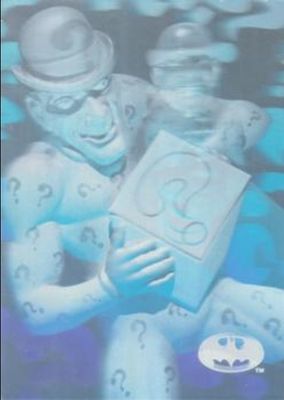1996 SkyBox Batman Holo Series #H2 HoloAction Silver