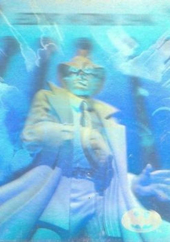 1996 SkyBox Batman Holo Series #H4 HoloAction Silver