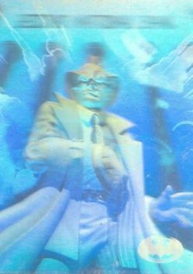 1996 SkyBox Batman Holo Series #H4 HoloAction Silver