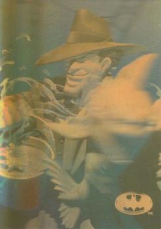 1996 SkyBox Batman Holo Series #H1 HoloAction Gold