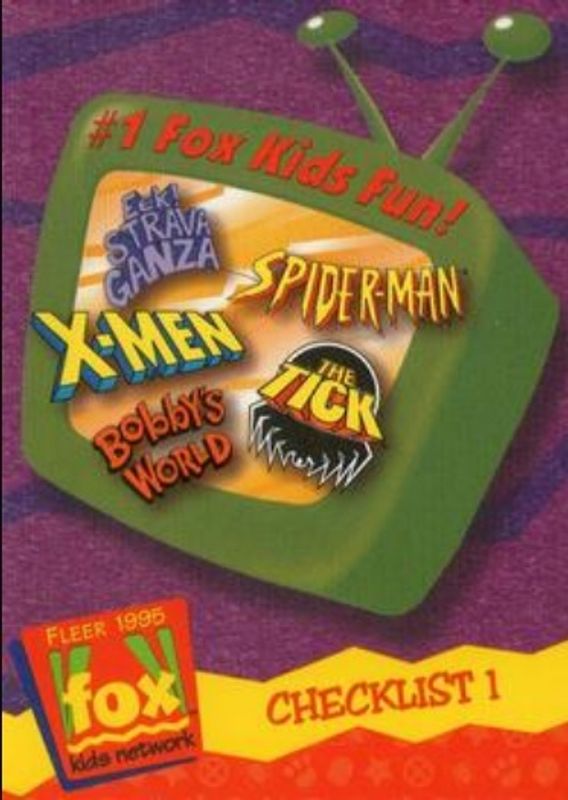 1995 Fleer Fox Kids Network #149 Base