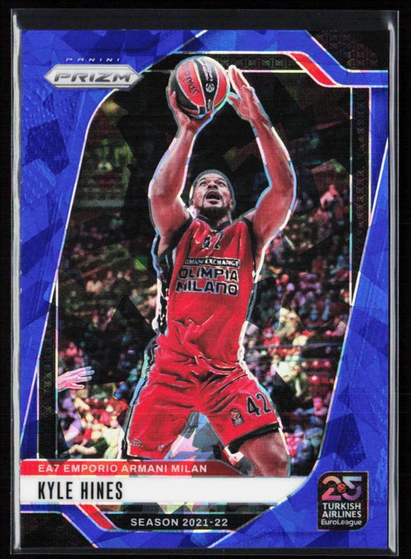 2024 Prizm EuroLeague #67 Blue Ice /125