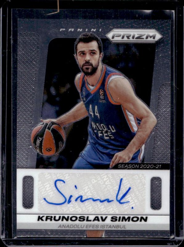 2024 Prizm EuroLeague #PRS-SIM Retro Signatures