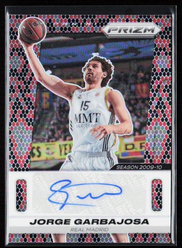2024 Prizm EuroLeague #PRS-GAR Retro Signatures - Snakeskin /15