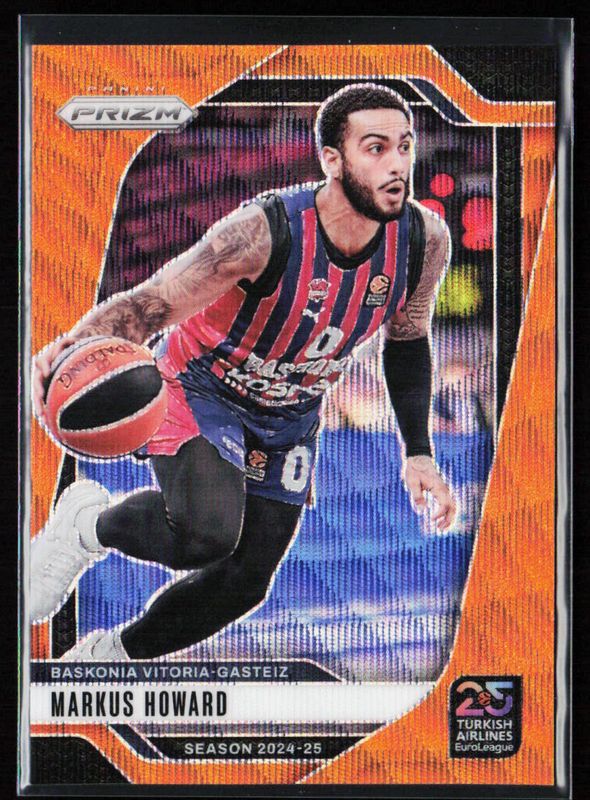 2024 Prizm EuroLeague #20 Orange Wave /60