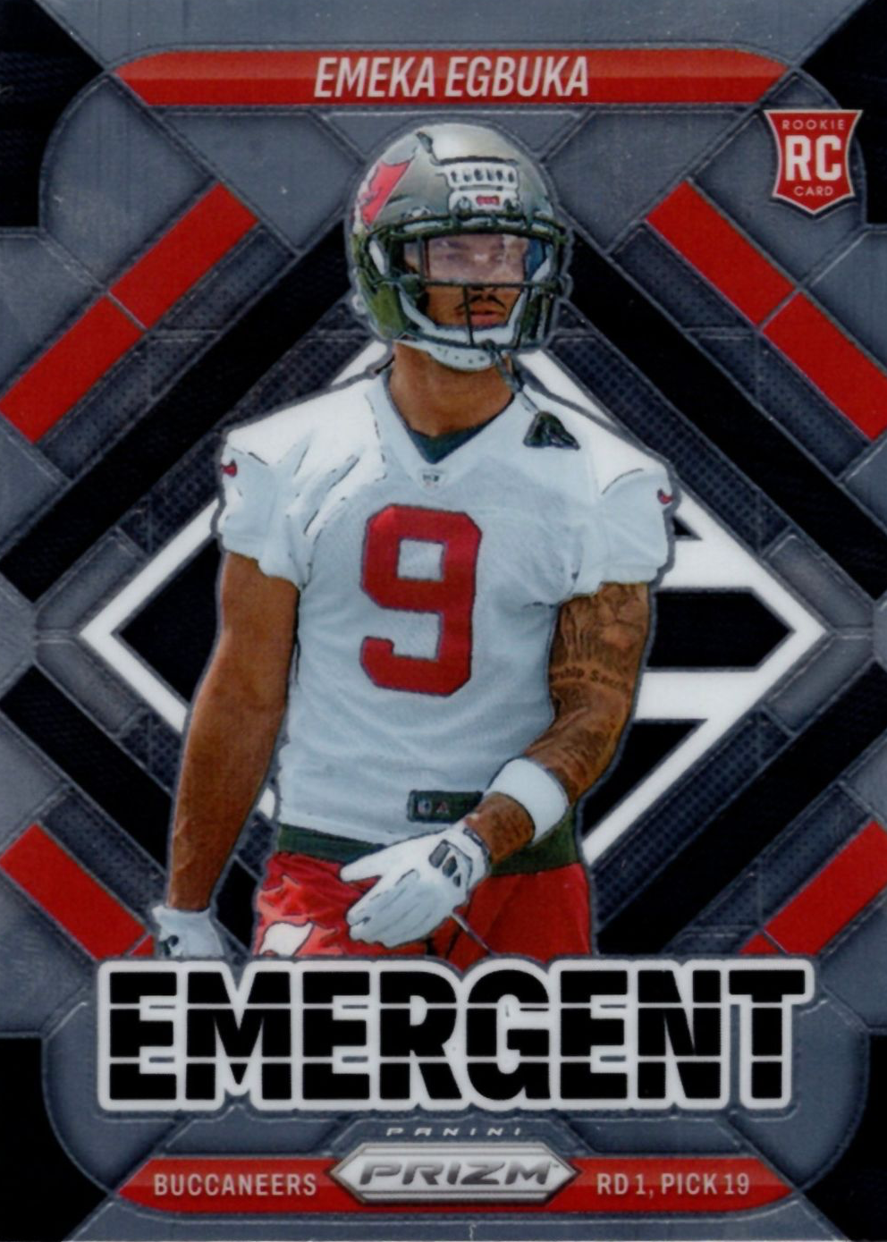 Emeka Egbuka 2025 Prizm #3 Emergent Price Guide - Sports Card Investor