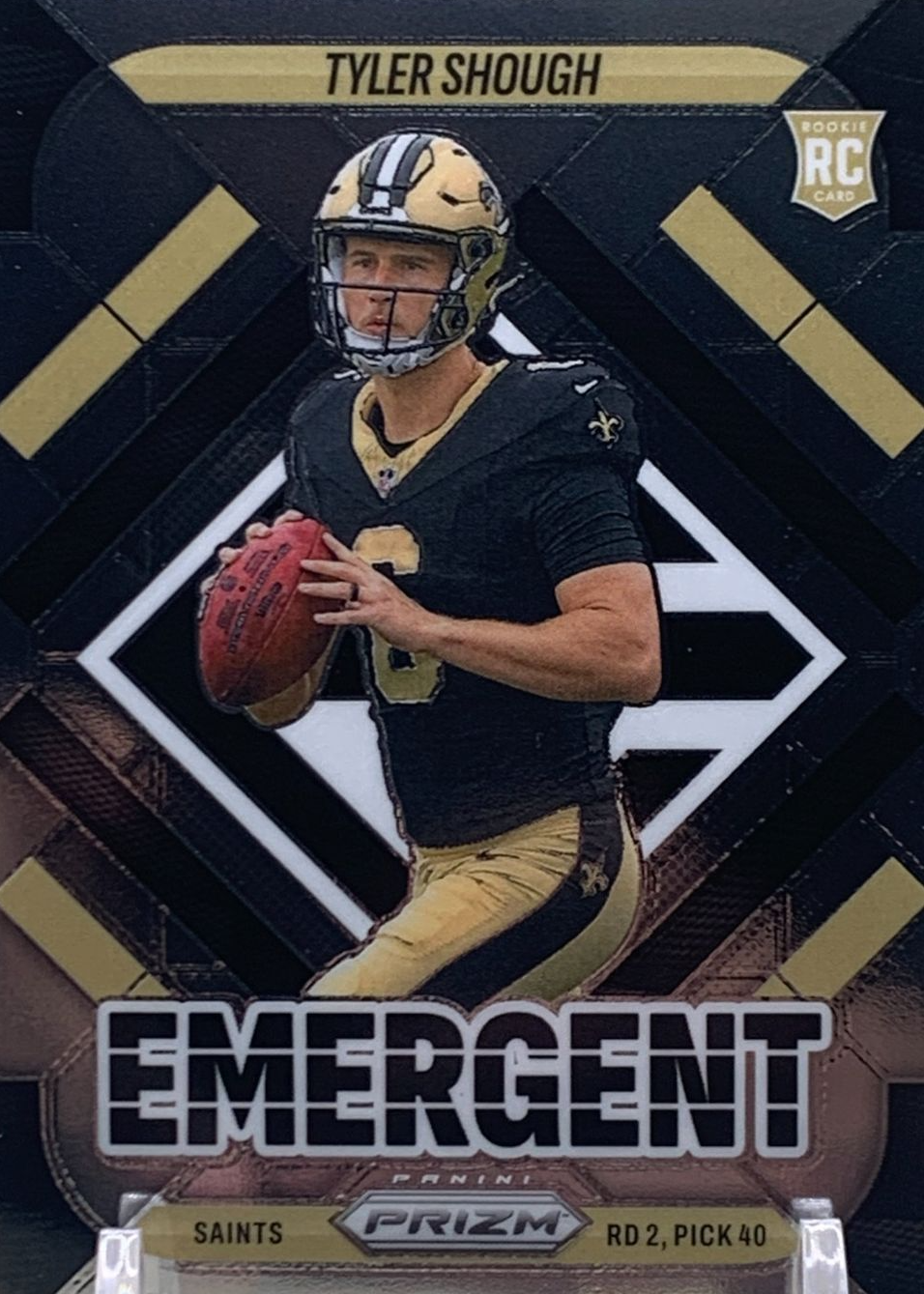 Tyler Shough 2025 Prizm #8 Emergent Price Guide - Sports Card Investor
