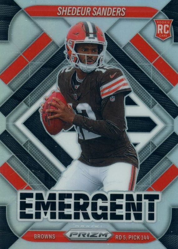 2025 Prizm #17 Emergent - Silver