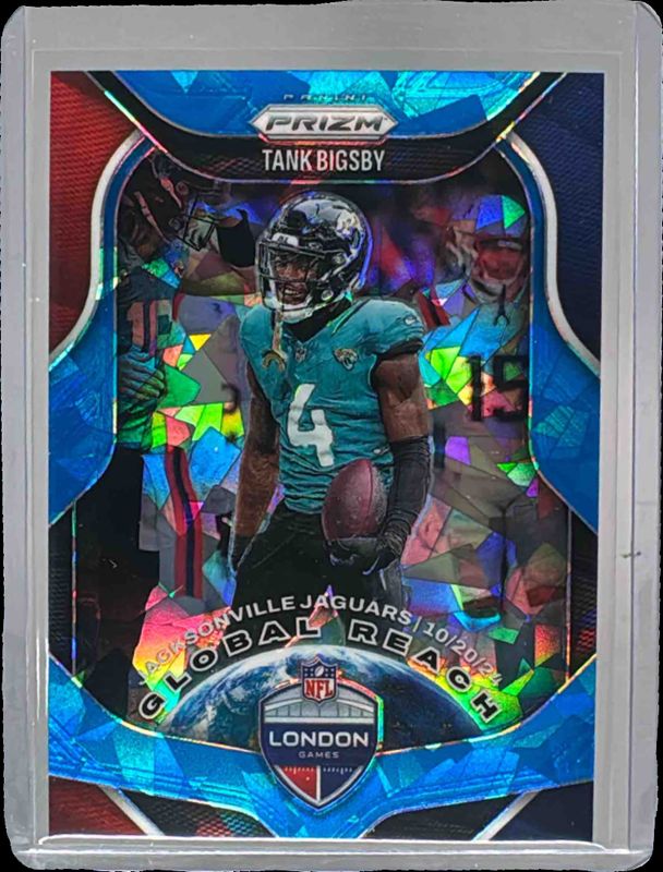 2025 Prizm #7 Global Reach - Blue Ice /99