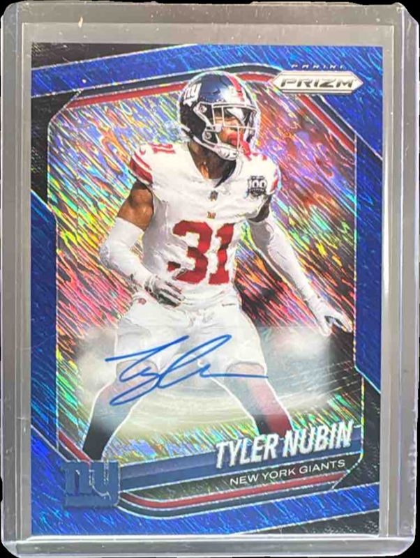 2025 Prizm #250 Autographs - Blue Shimmer /25