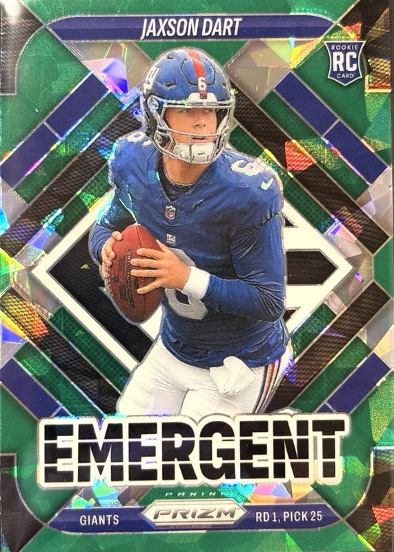 2025 Prizm #6 Emergent - Green Ice