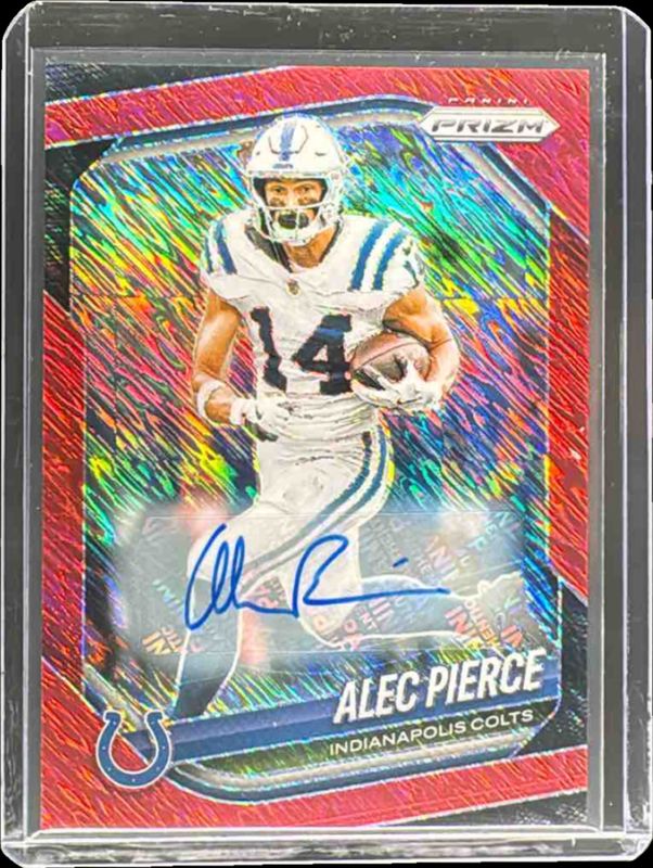 2025 Prizm #209 Autographs - Red Shimmer /35