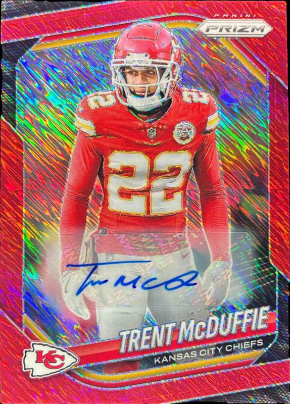 2025 Prizm #177 Autographs - Red Shimmer /35