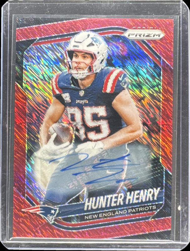 2025 Prizm #33 Autographs - Red Shimmer /35
