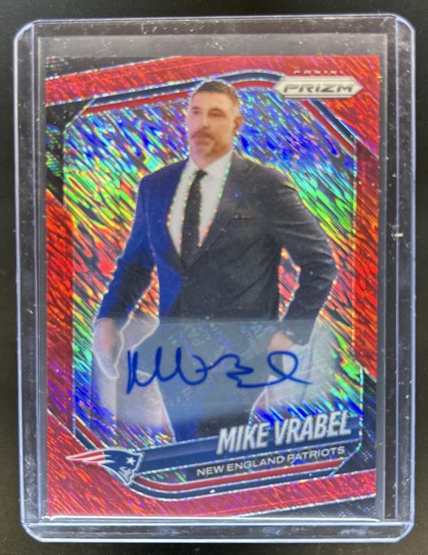 2025 Prizm #110 Autographs - Red Shimmer /35